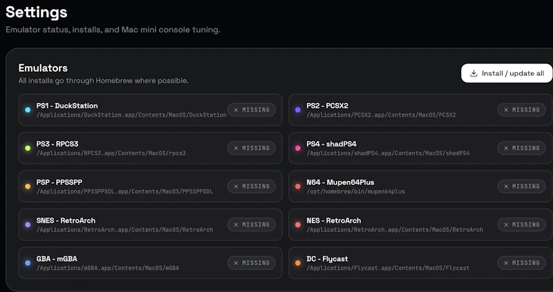 ConsoleMini screenshot 1