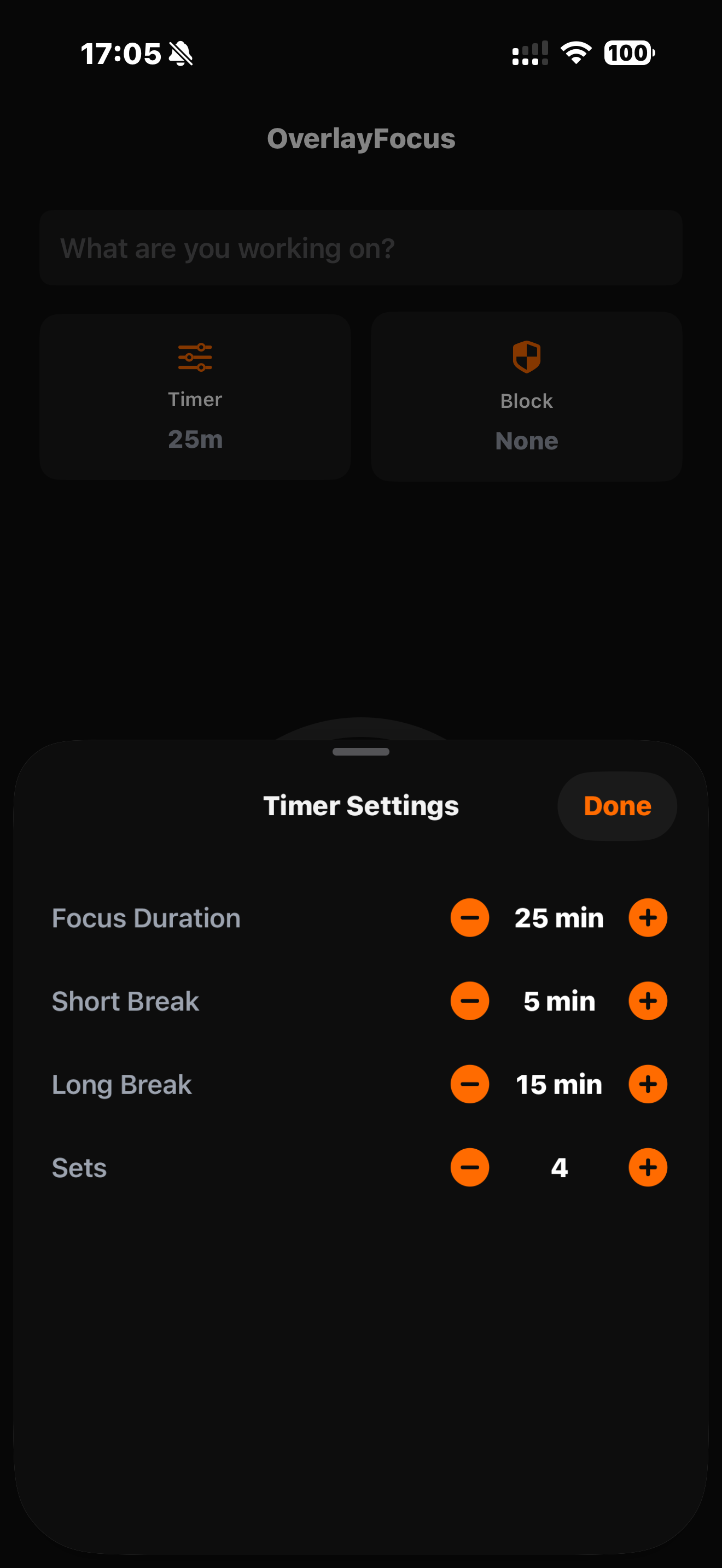 OverlayFocus - Screenshot 3 showing product features and functionality