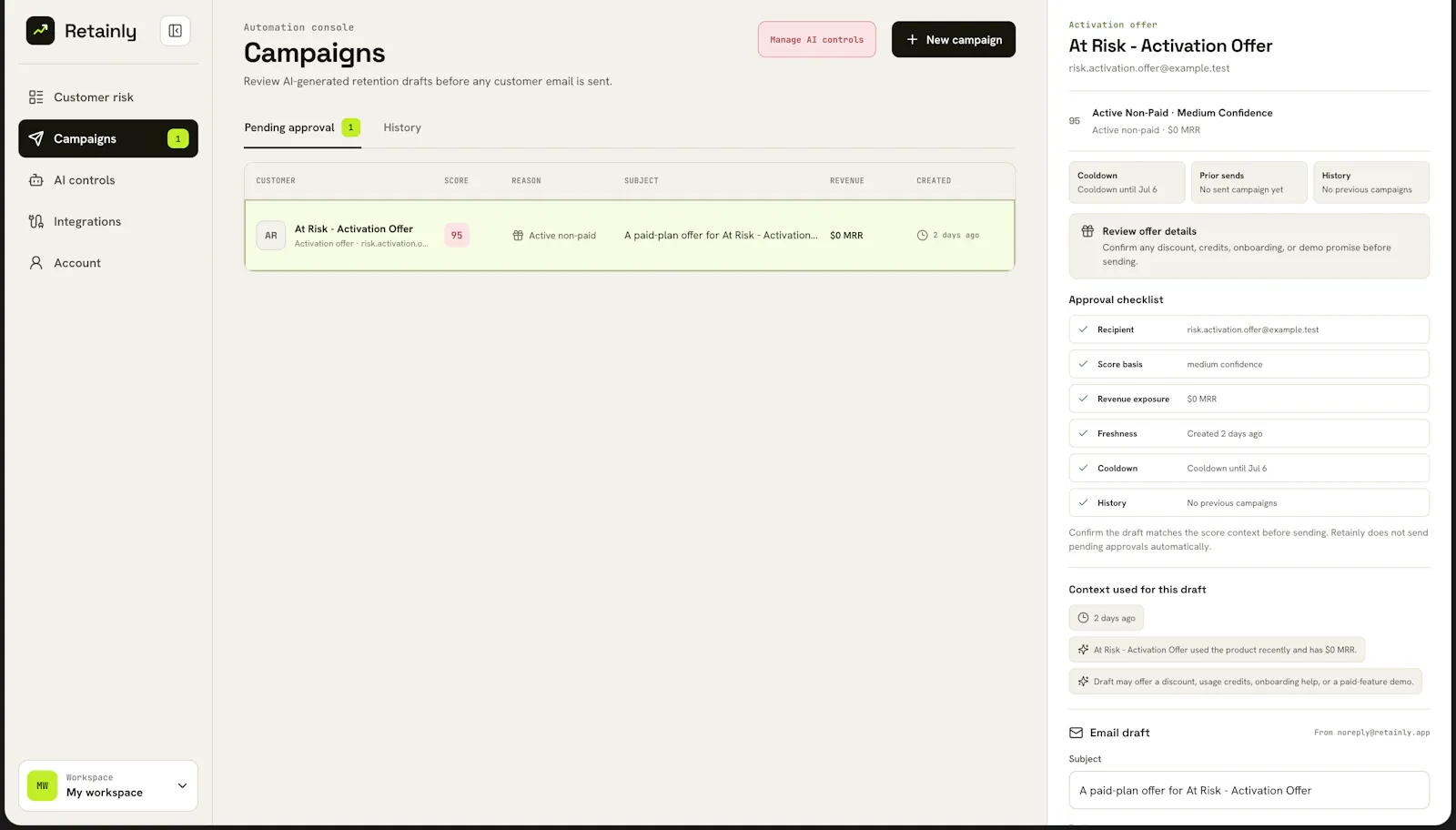 Retainly  screenshot 3