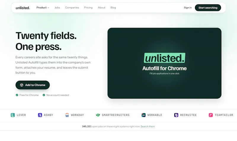 Unlisted Careers screenshot 5