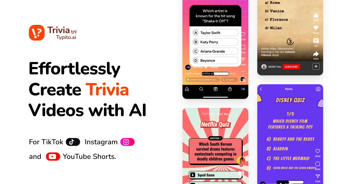 Trivia by Typito AI gallery image
