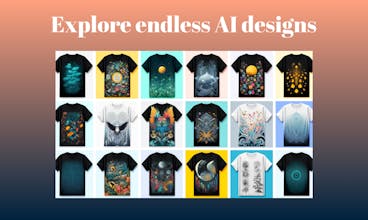 AI T-Shirt Design Generator gallery image