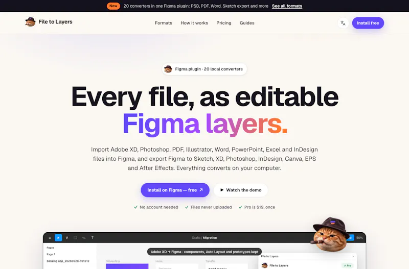 File to Layers screenshot 2