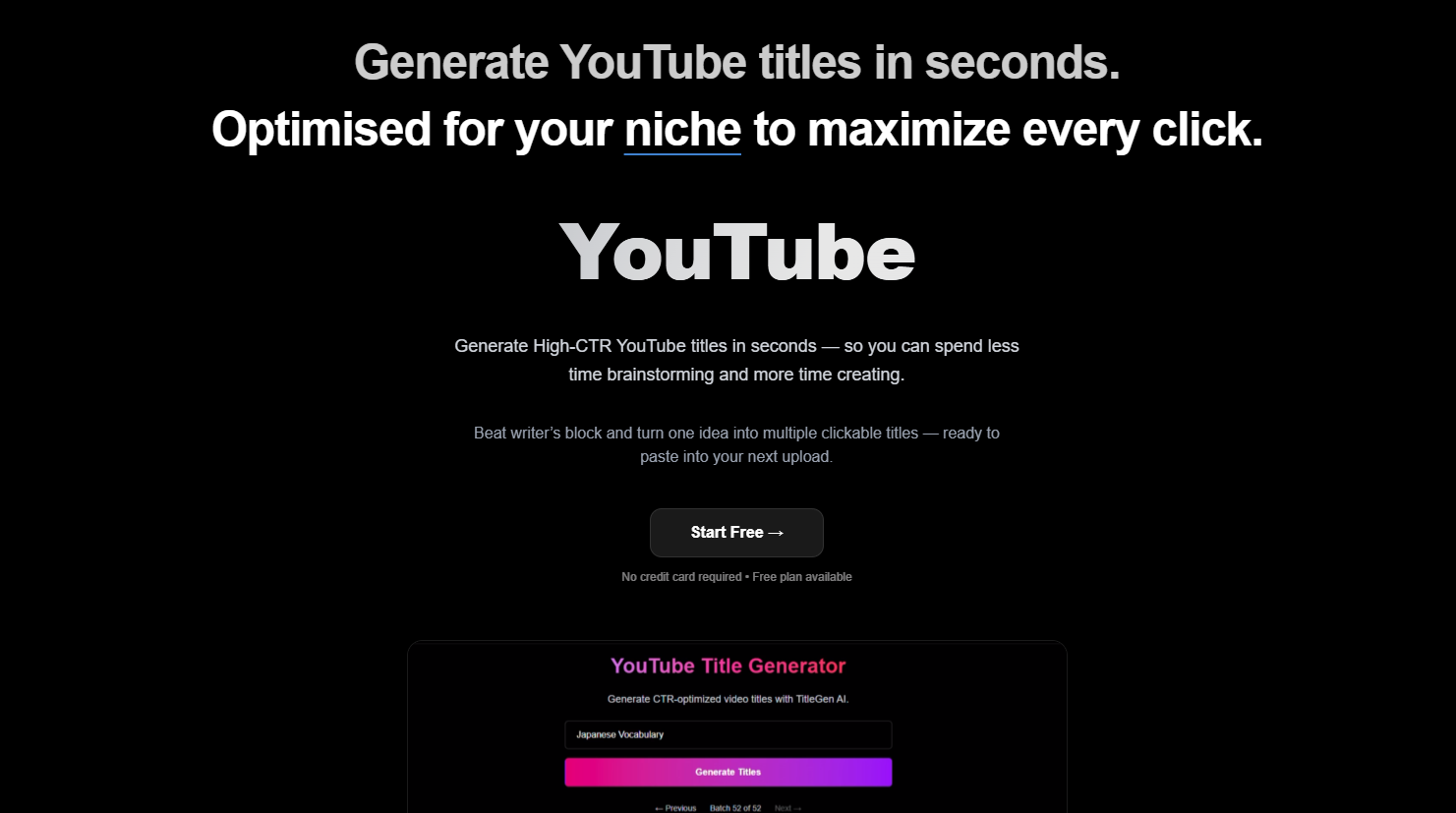 TitleGen® gallery image