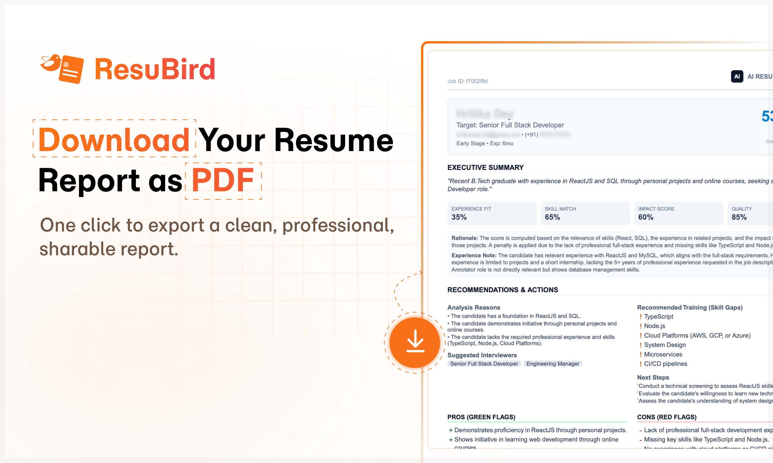 ResuBird gallery image