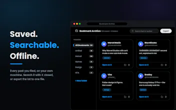 Bookmark Organizer for Twitter & X gallery image