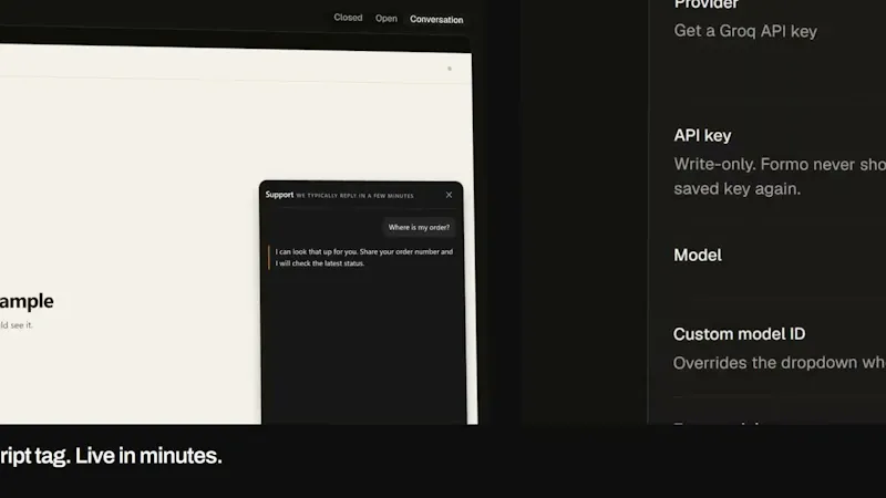 Formo Automations screenshot 1 (video preview)