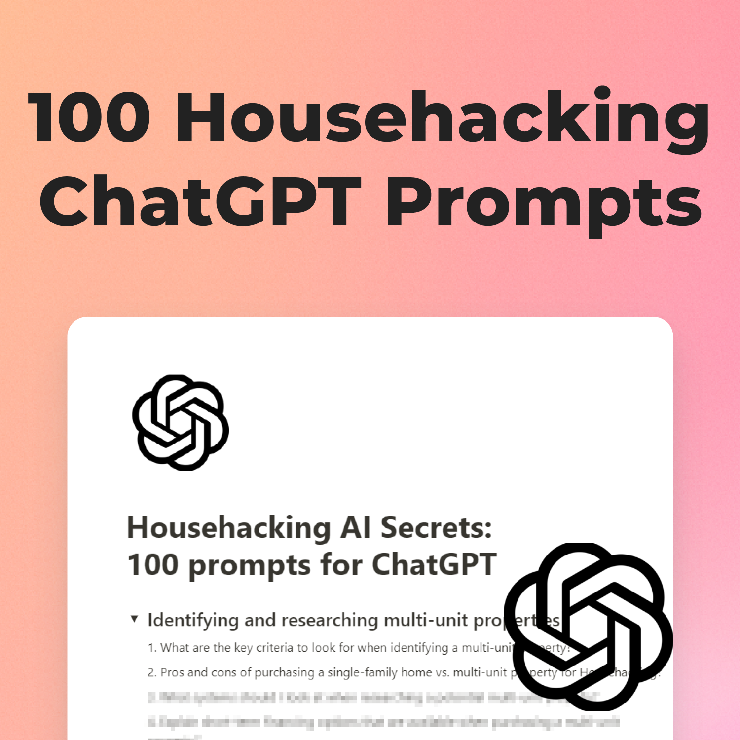 Househacking Ai Secrets