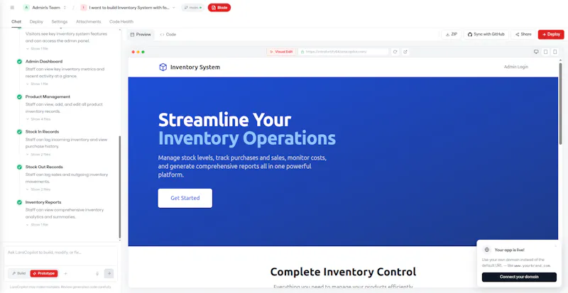 LaraCopilot screenshot 3