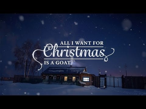 'All I Want For Christmas Is A Goat' - Christmas Album media 1