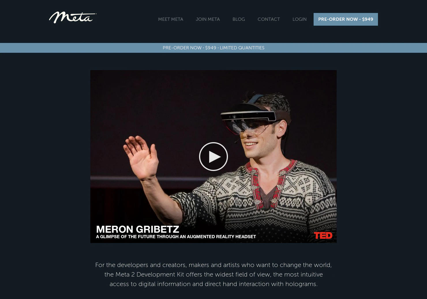 Meta - AR Glasses