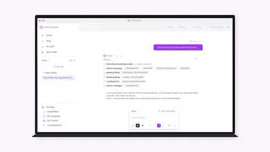 Amazon Quick for desktop gallery image