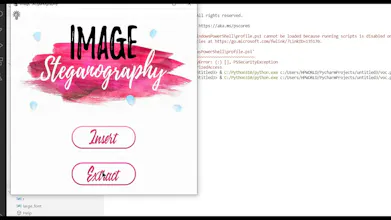Image Steganography App gallery image