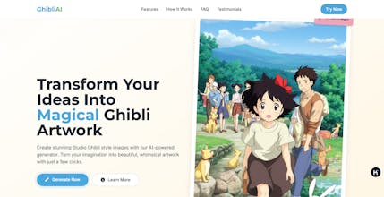 Ghibli Style Image Generator gallery image