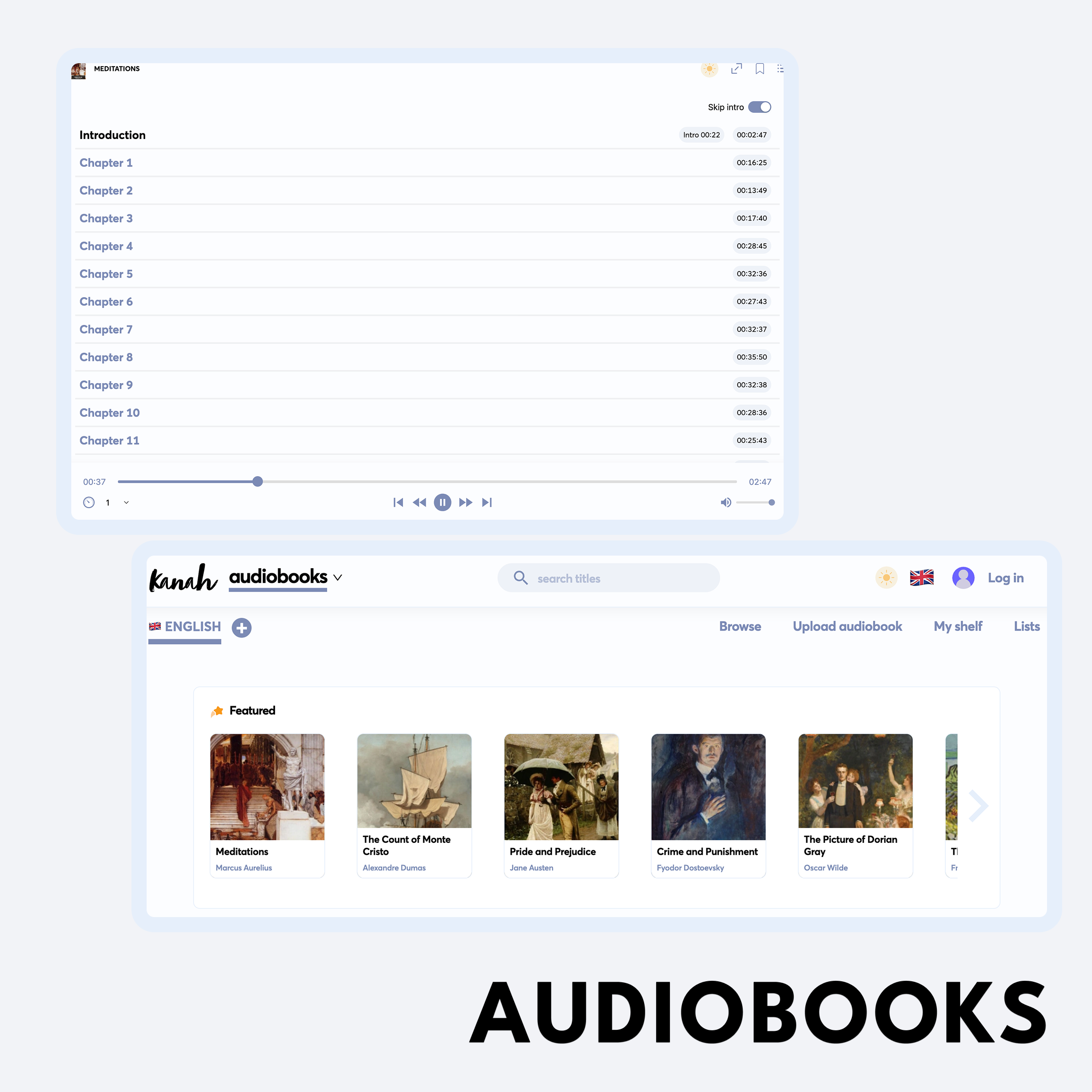 kanah.app - Электронные книги, аудиокниги, рассказы и резюме медиа 3