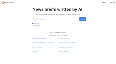 Bullet Points gallery image