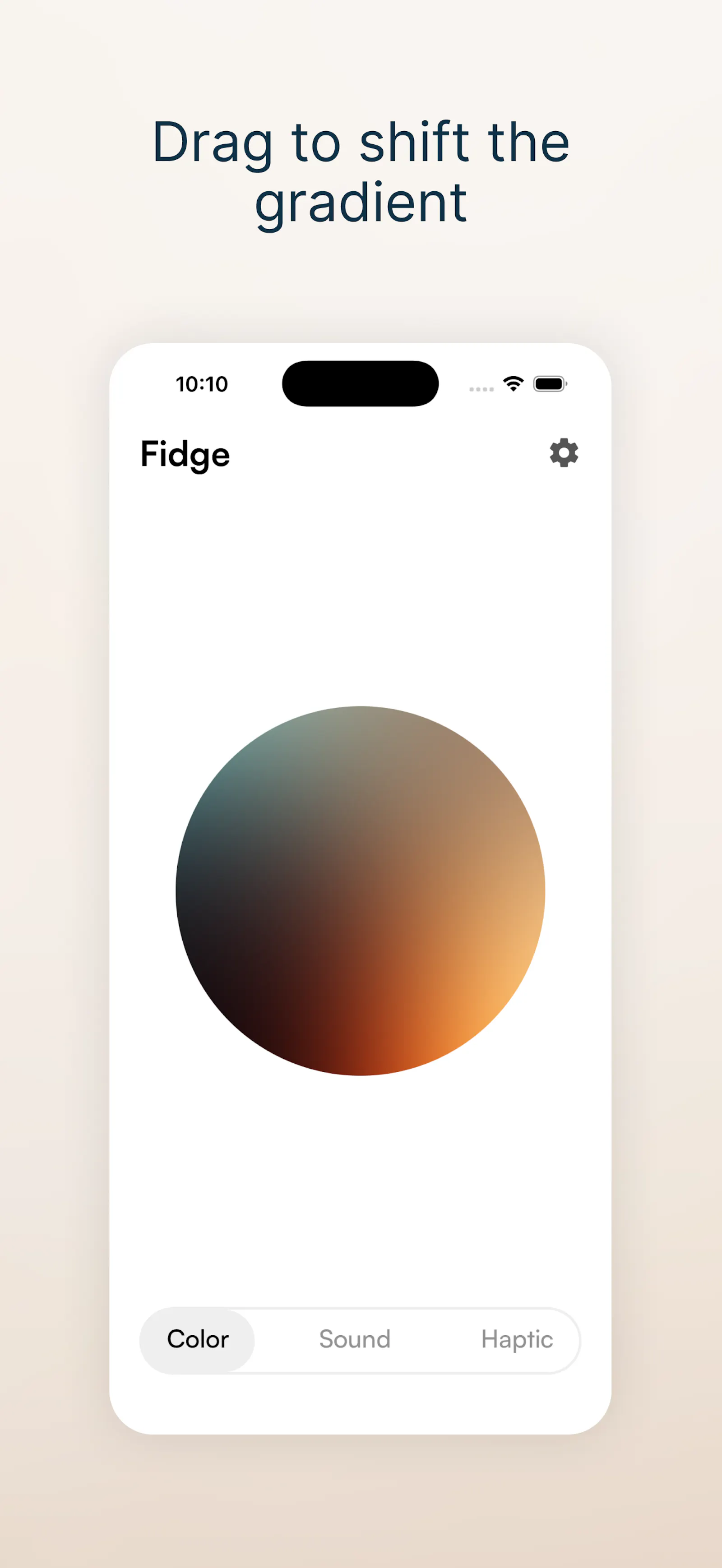 Fidge screenshot 2