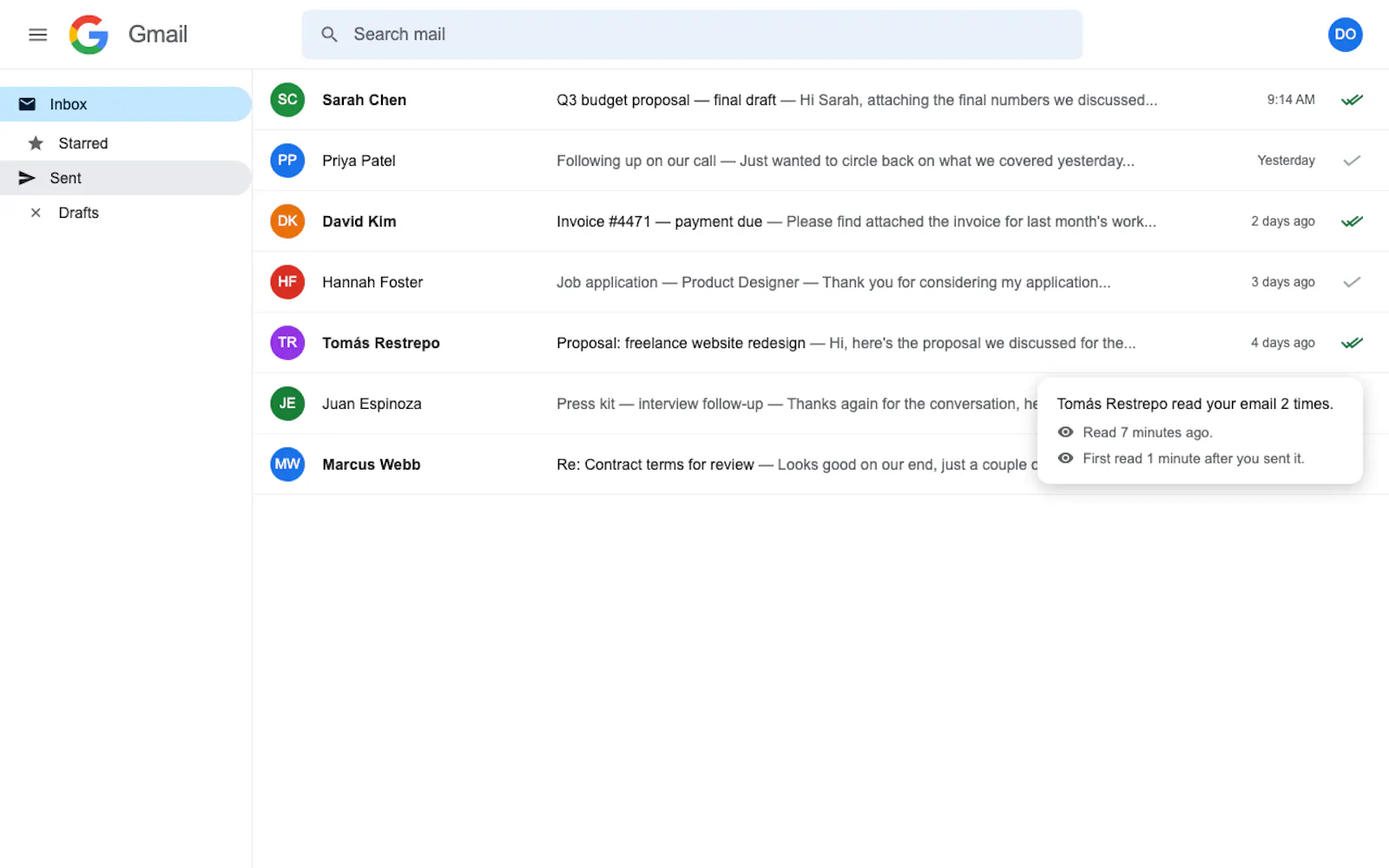 Vidi screenshot 2