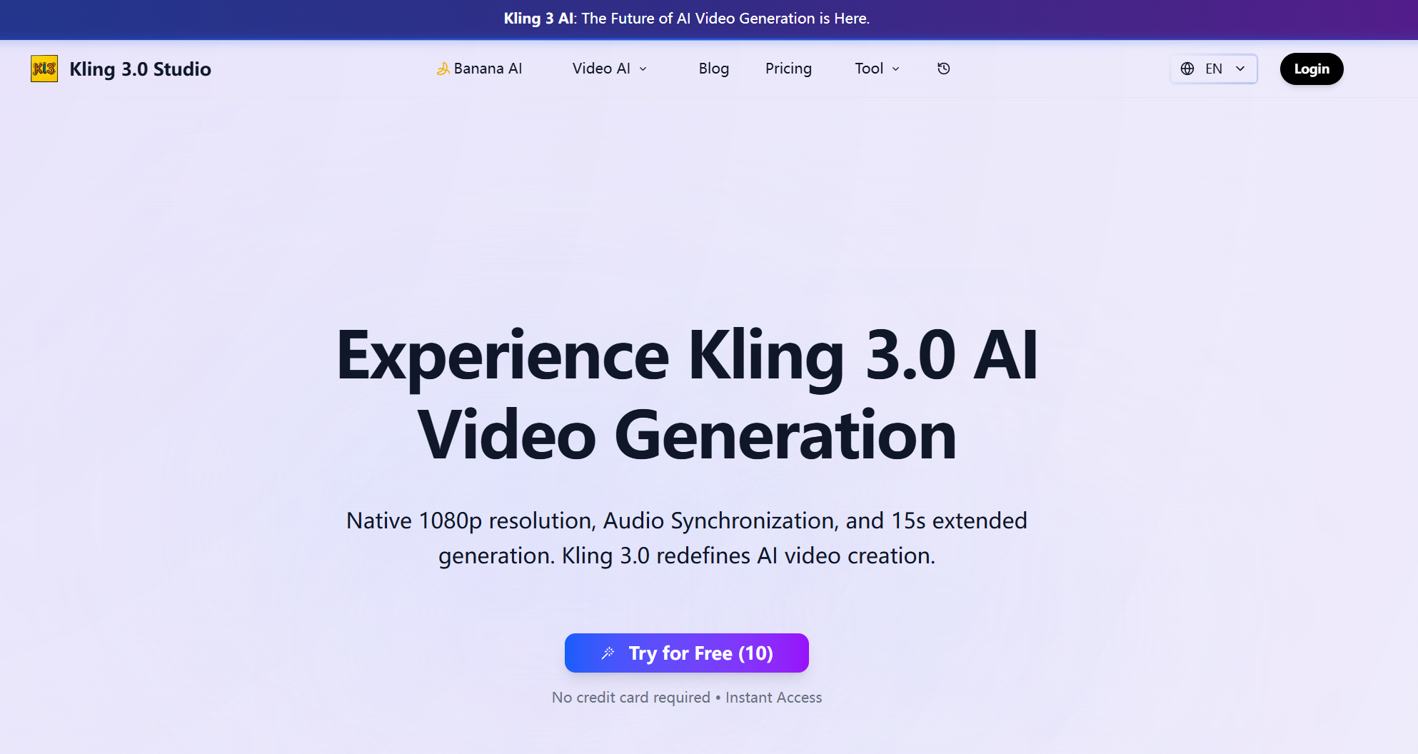 Kling 3.0 Studio gallery image
