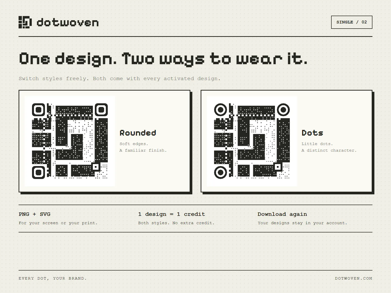 Dotwoven gallery image