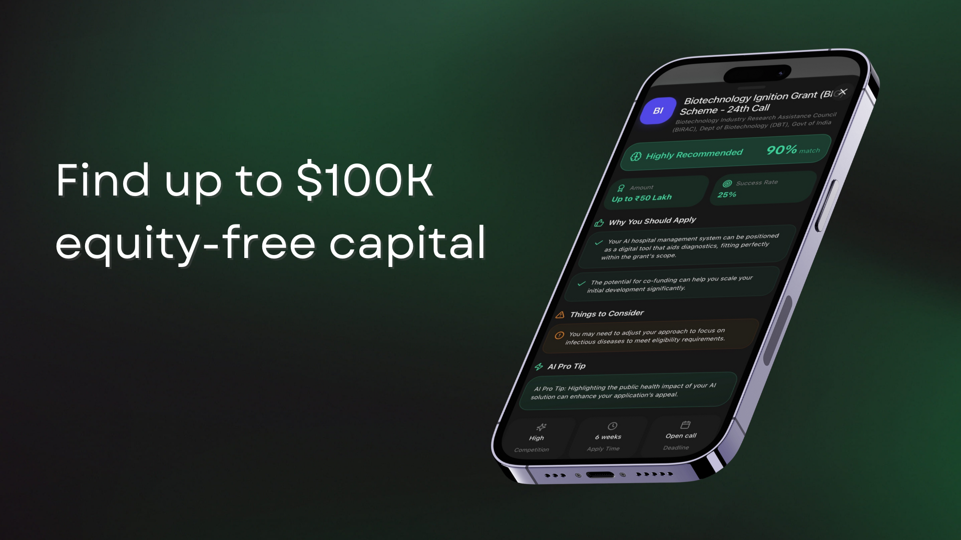 21st Fund - Screenshot 2 showing product features and functionality