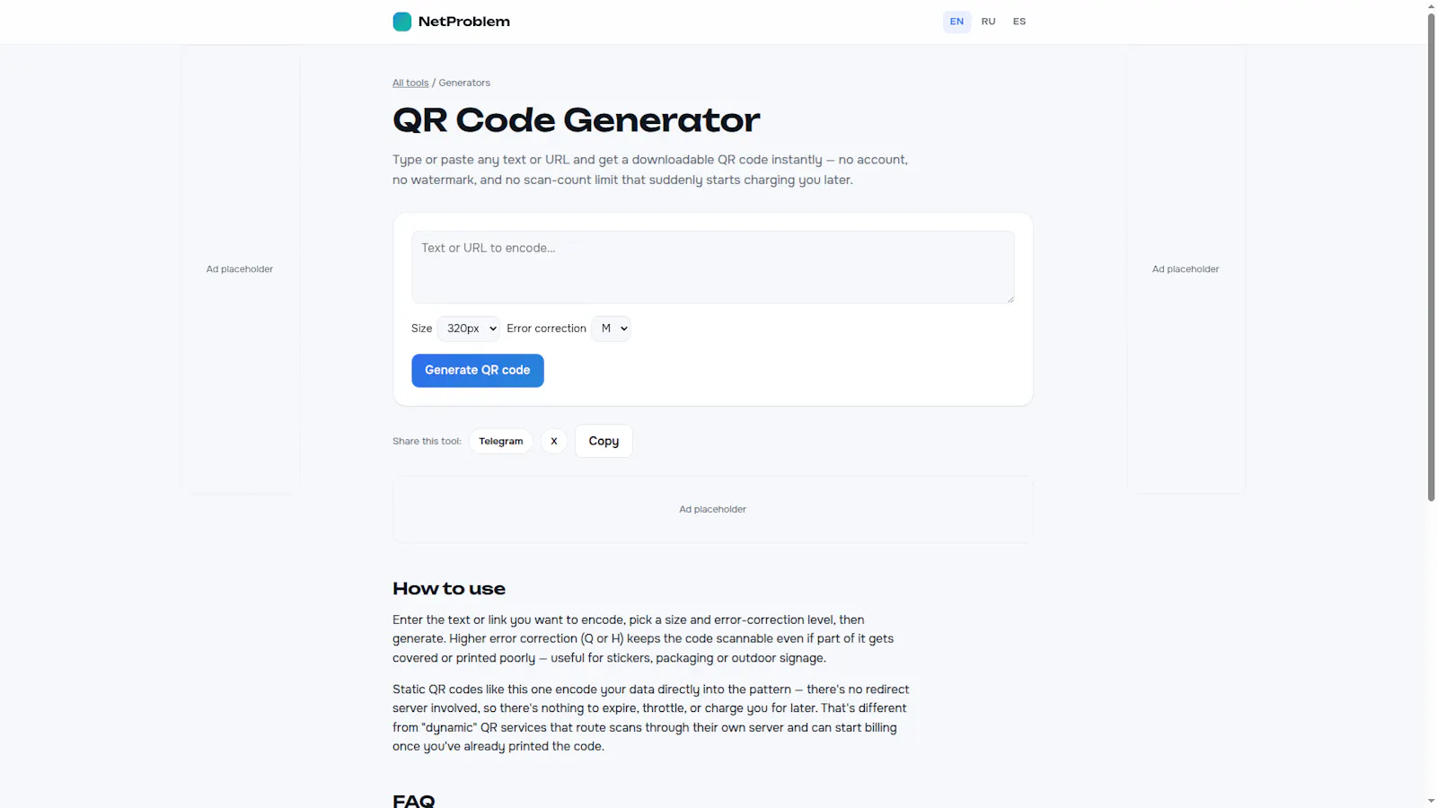 NetProblem screenshot 1