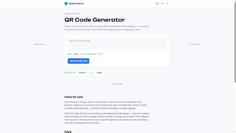 NetProblem screenshot 1