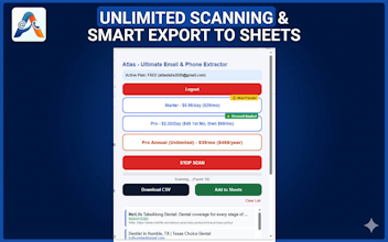 Atlas: Lead Scraper gallery image