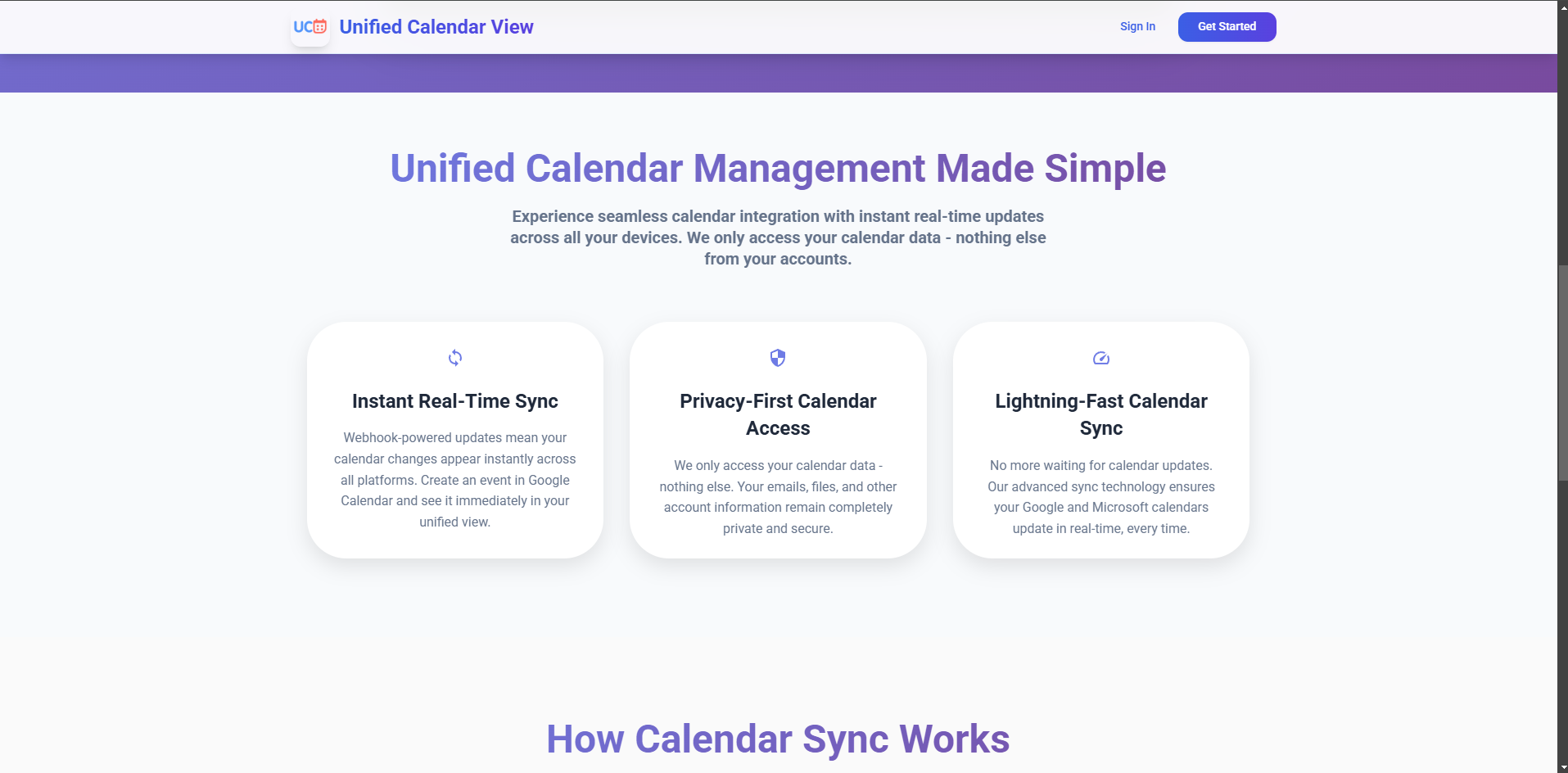 Unified Calendar View gallery image