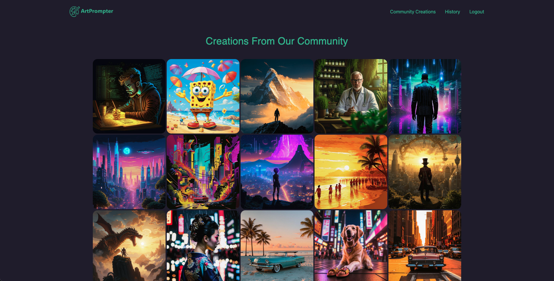 ArtPrompter gallery image