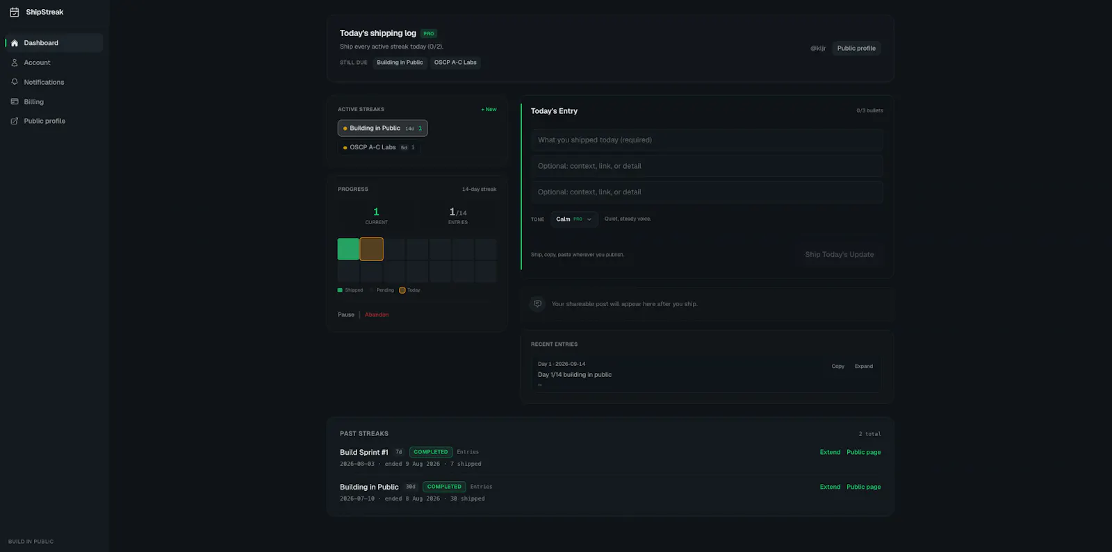 ShipStreak screenshot 3