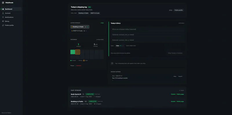 ShipStreak screenshot 3