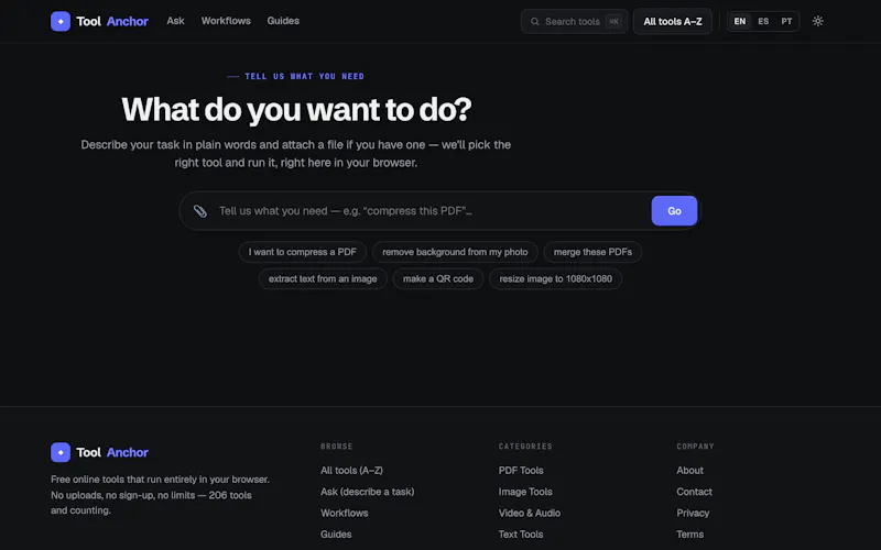 ToolAnchor screenshot 4