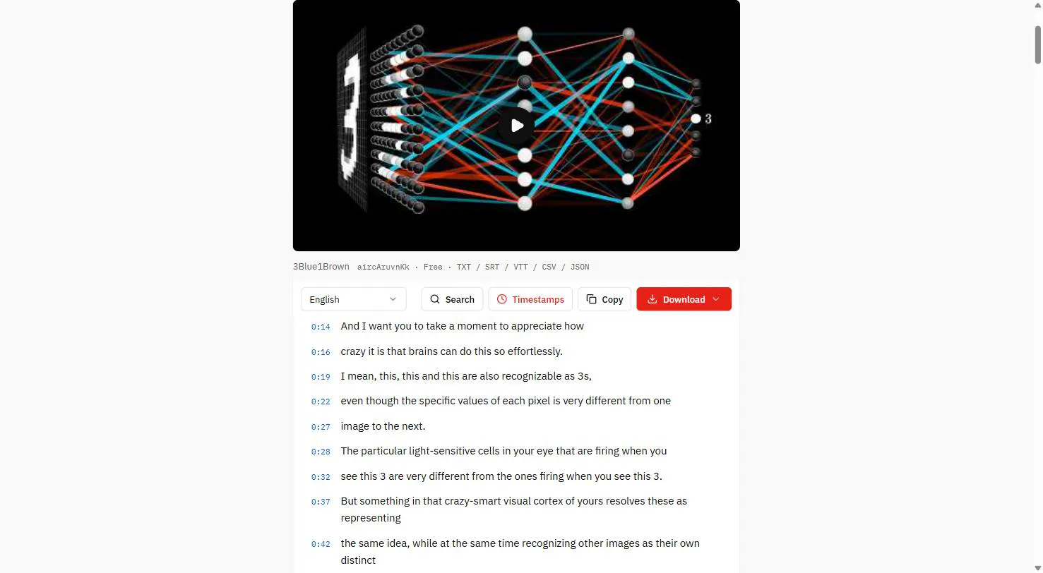 YouTube Transcript HQ gallery image