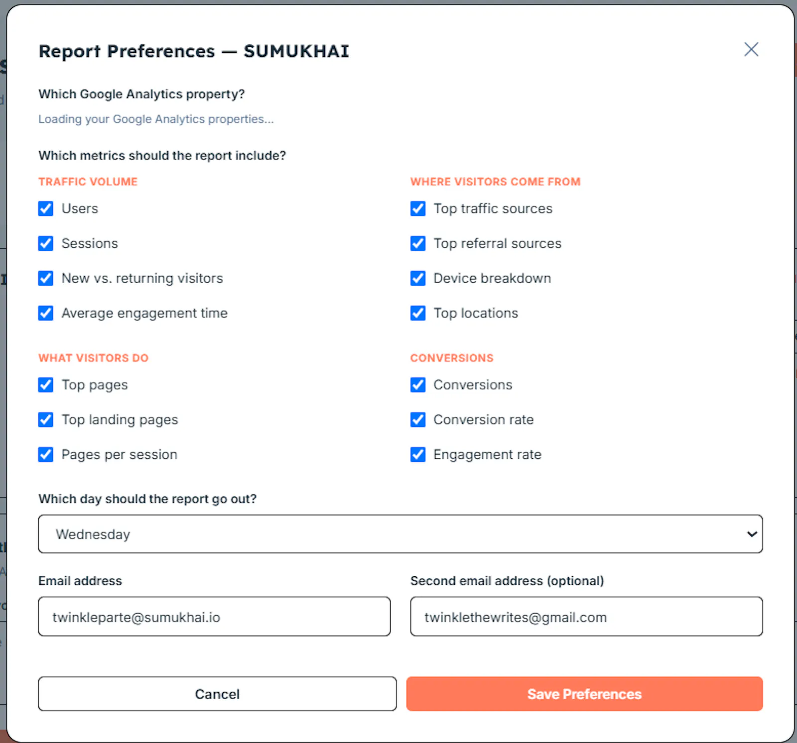 GA4 Weekly Report screenshot 5