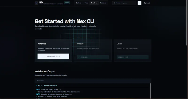 Nex screenshot 6