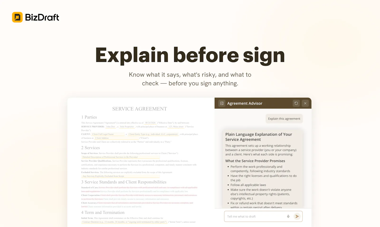 BizDraft screenshot 5
