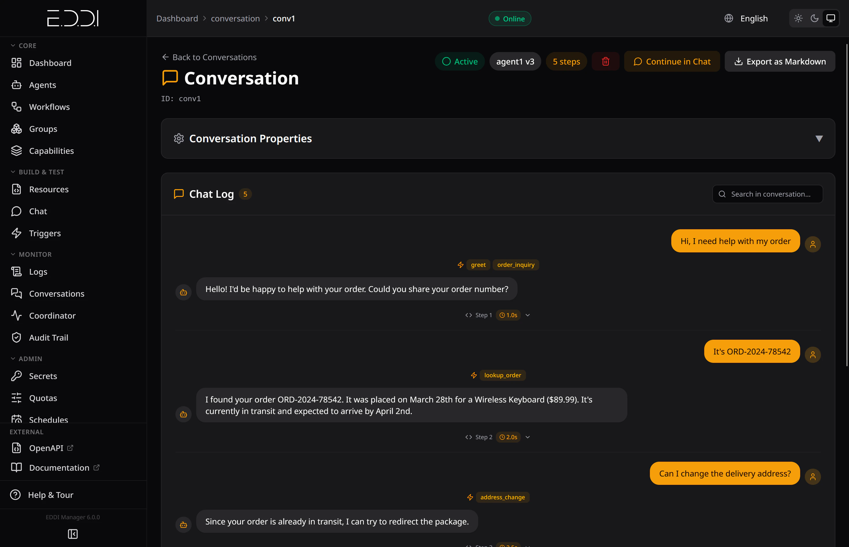 EDDI v6 screenshot 3