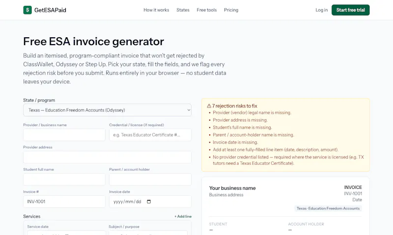 GetESAPaid screenshot 5
