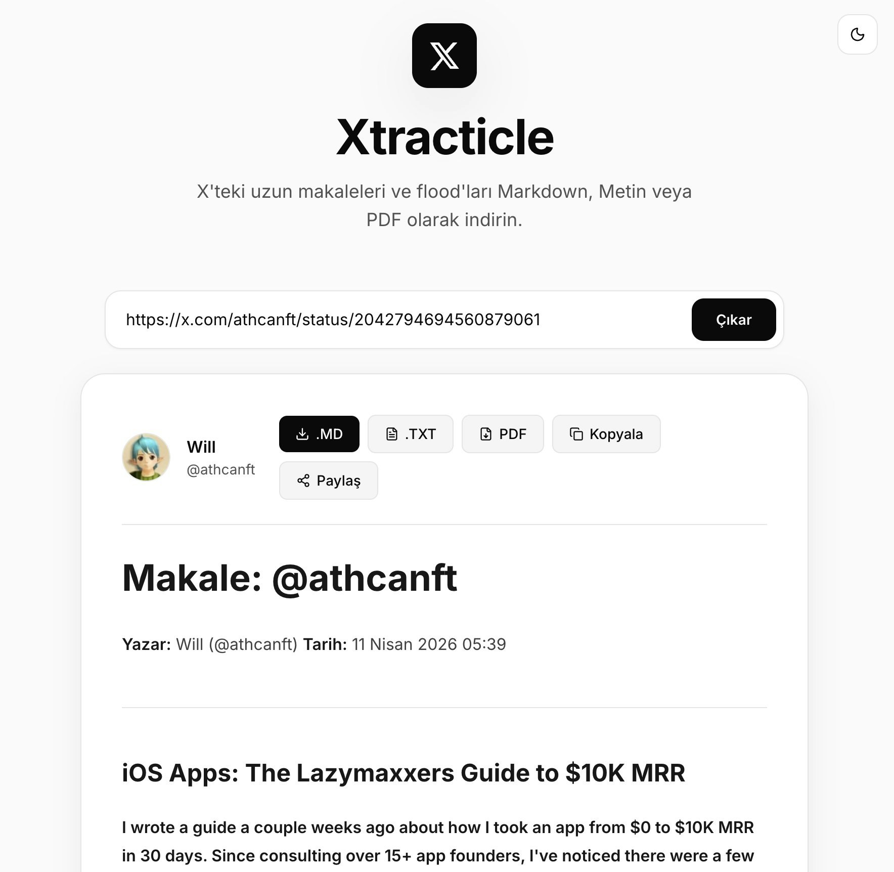 Xtracticle gallery image
