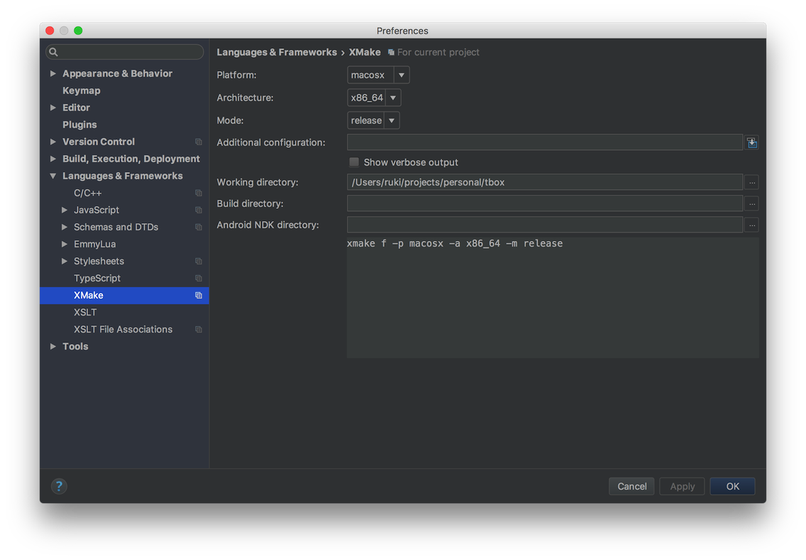 xmake-idea gallery image
