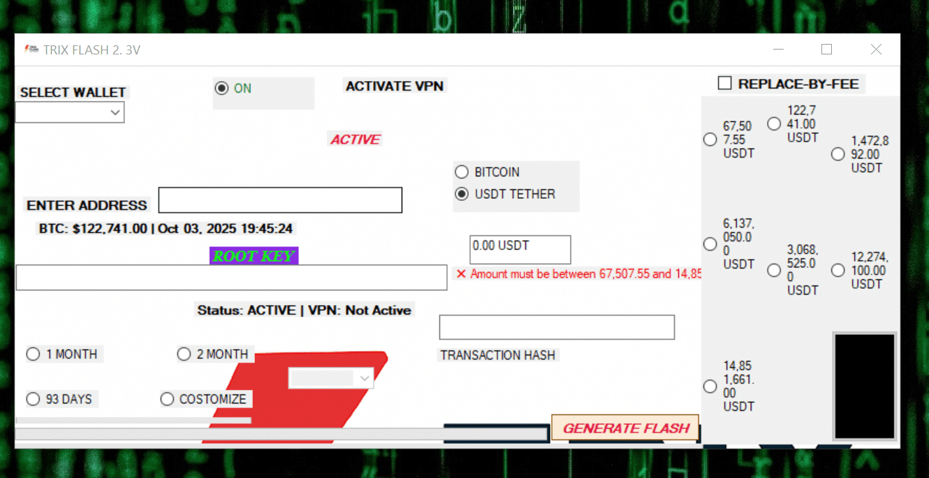 Crypto Flash Tool gallery image