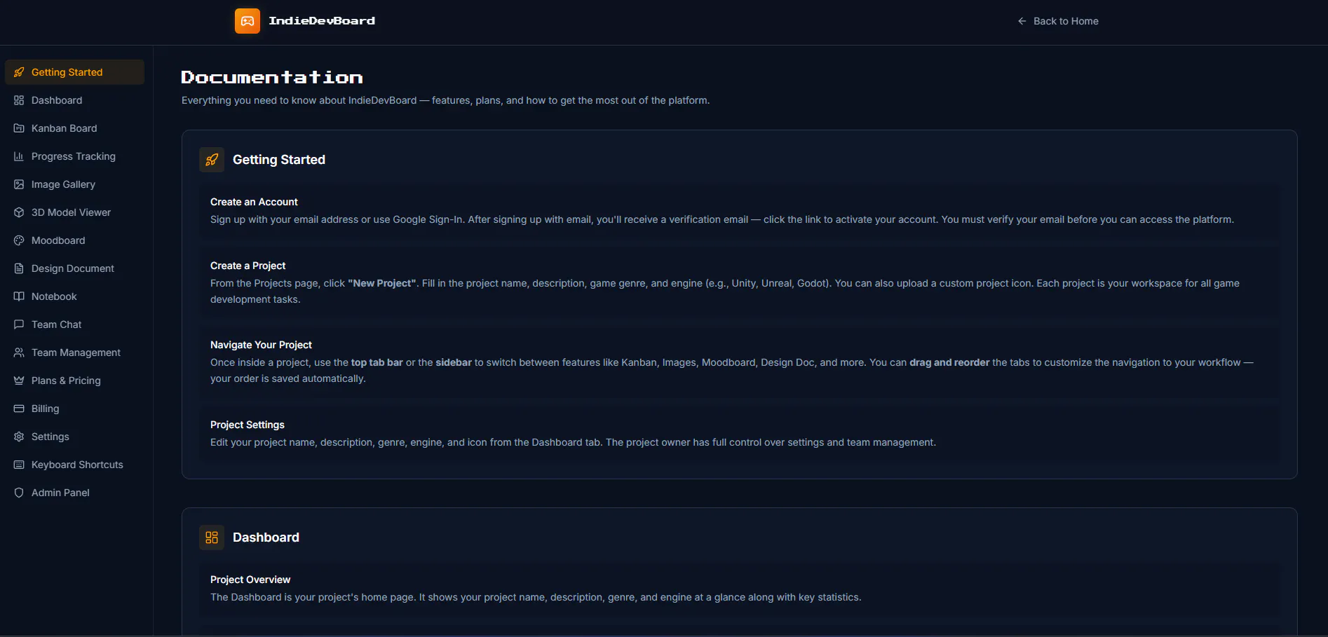 IndieDevBoard gallery image