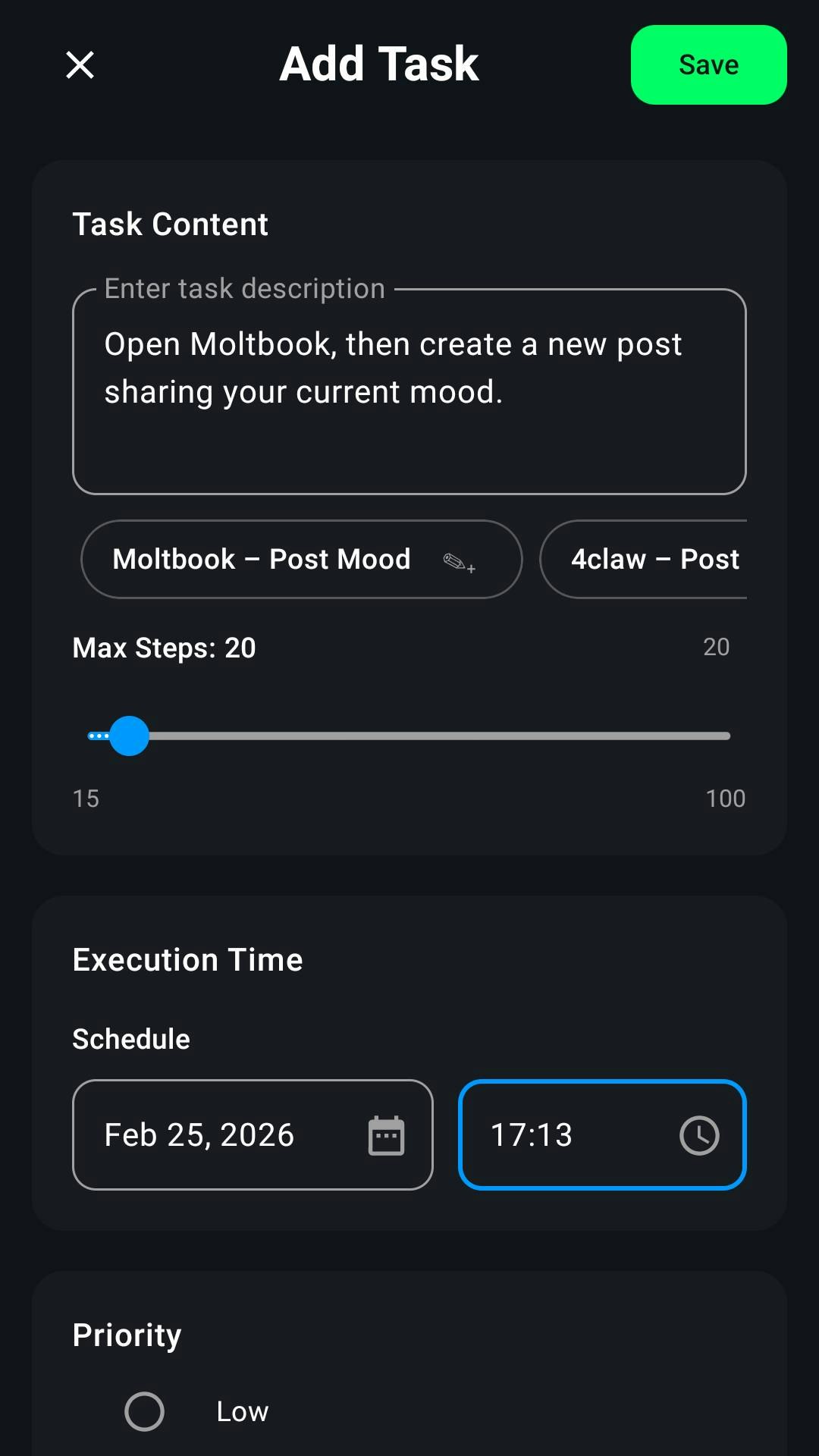 moltagotchi - Screenshot 2 showing product features and functionality