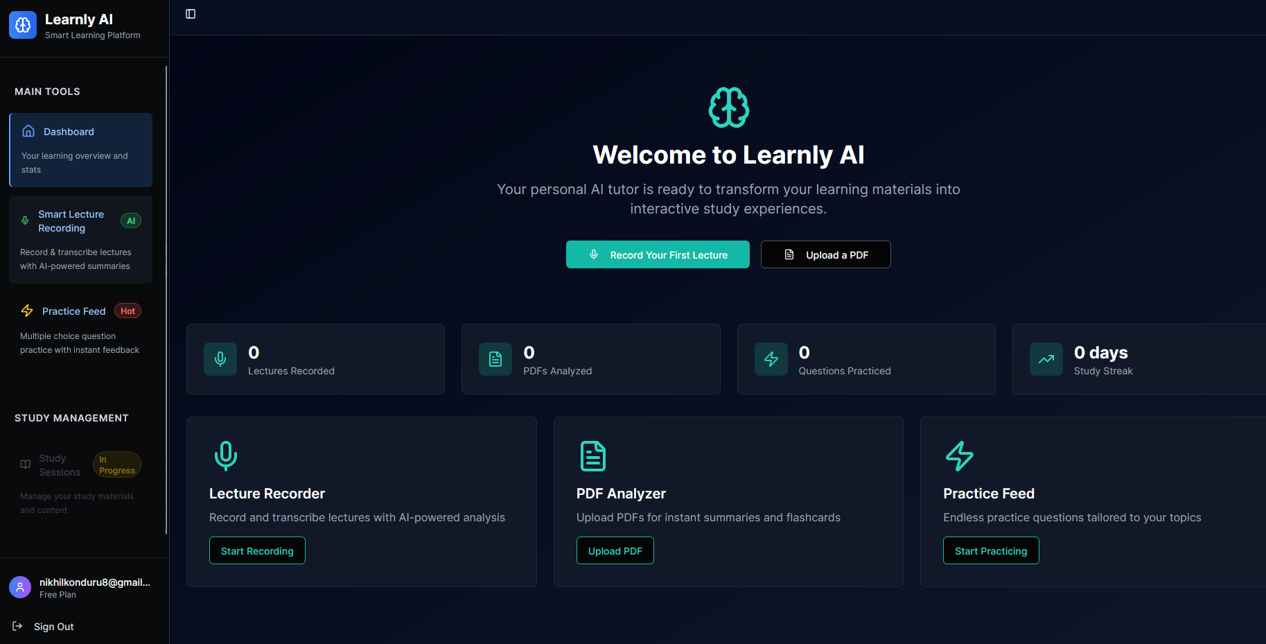 Learnlyai - Учитесь приложением Free AI Study App медиа 3