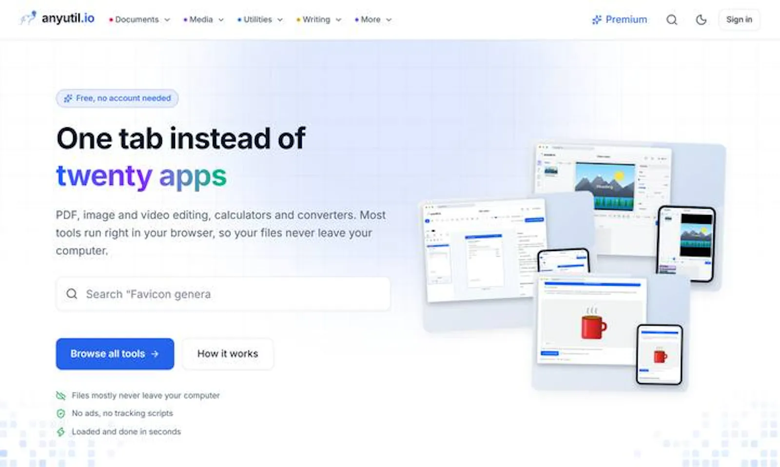 anyutil.io screenshot 1