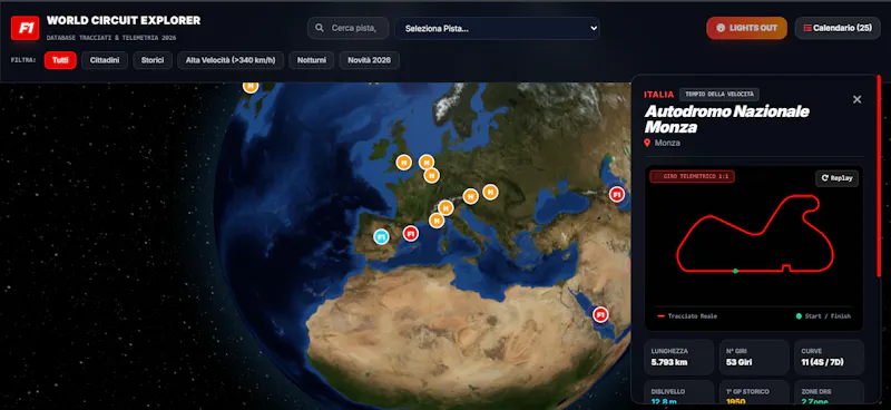 World Circuit Explorer screenshot 2