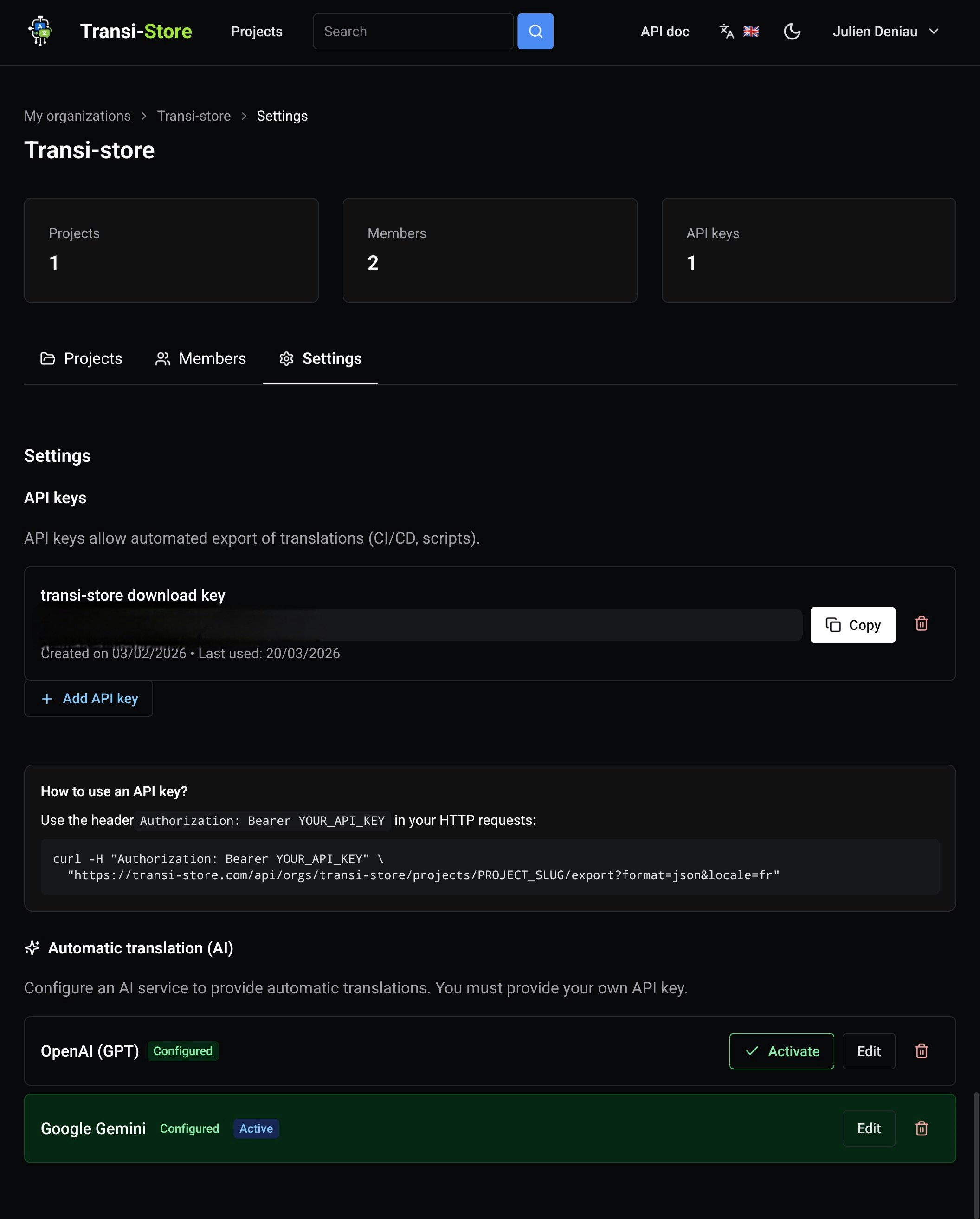 Transi-store gallery image