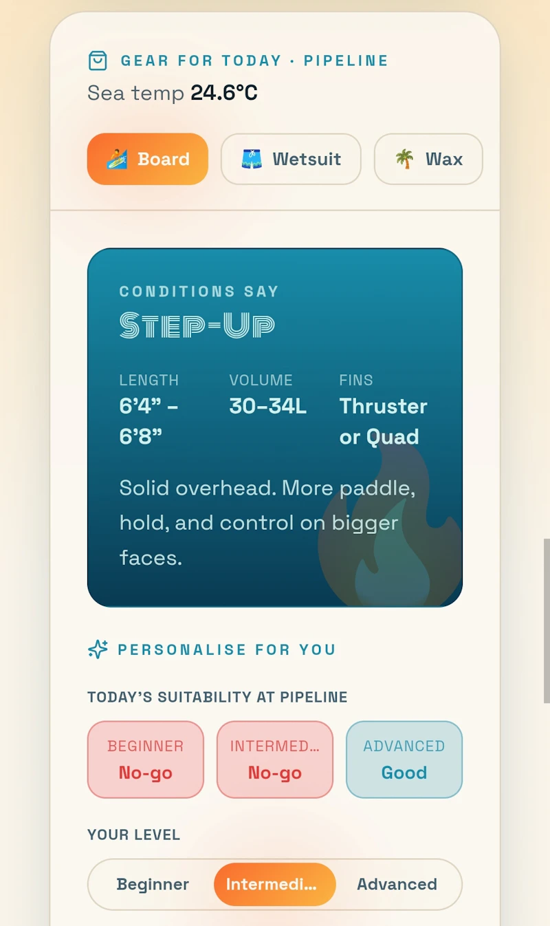 BarrelCast — Live Surf Companion screenshot 3