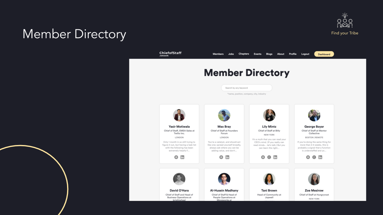 Chief of Staff Network gallery image